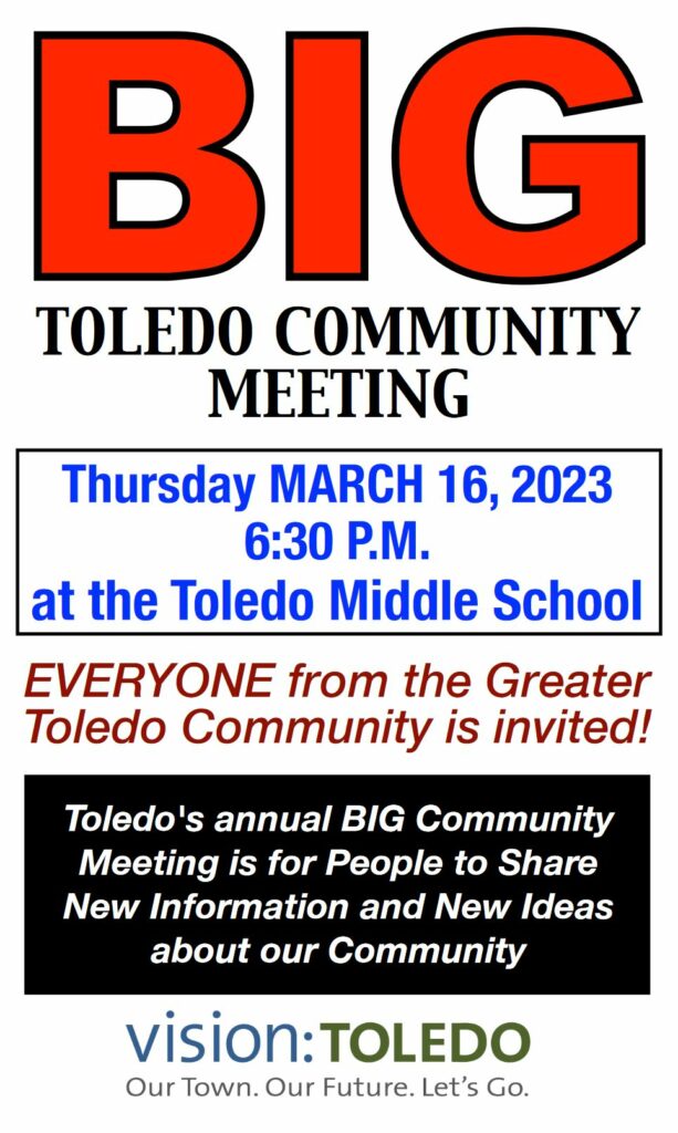 Big Toledo Community Meeting March 16, 2023